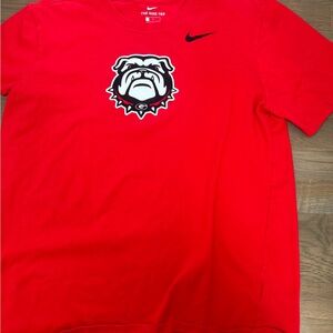 Nike Red Georgia Men's T-Shirt